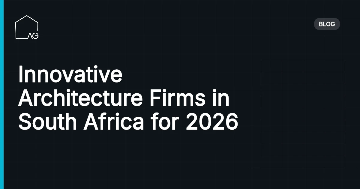Innovative Architecture Firms in South Africa for 2026