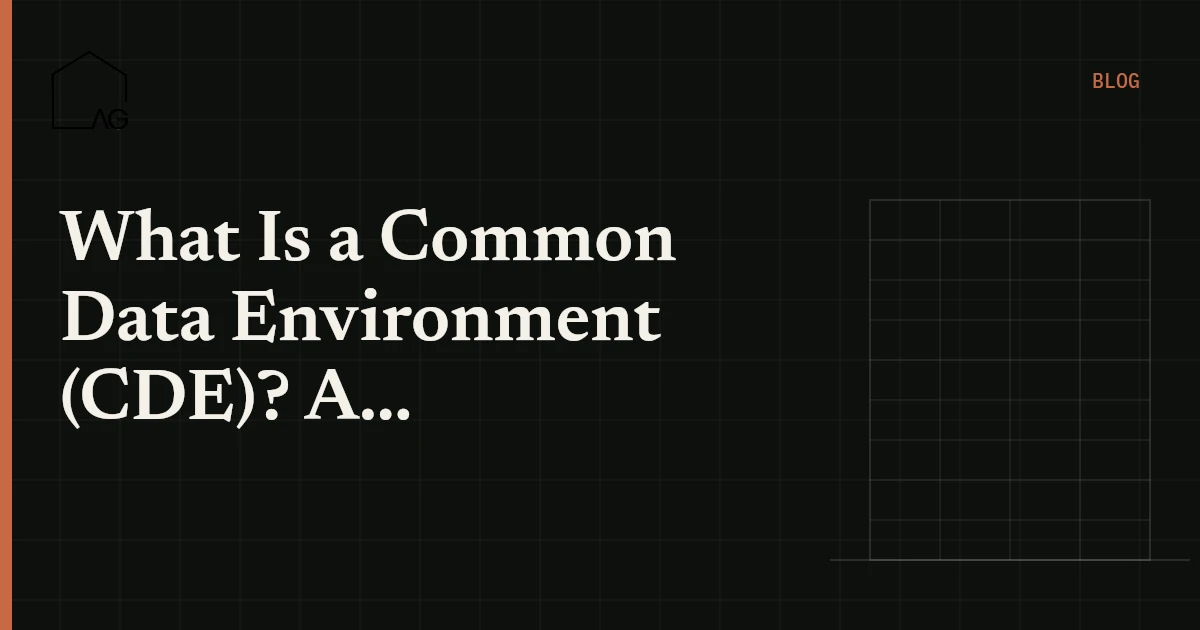 What Is a Common Data Environment (CDE)? A Practical Guide for BIM Teams