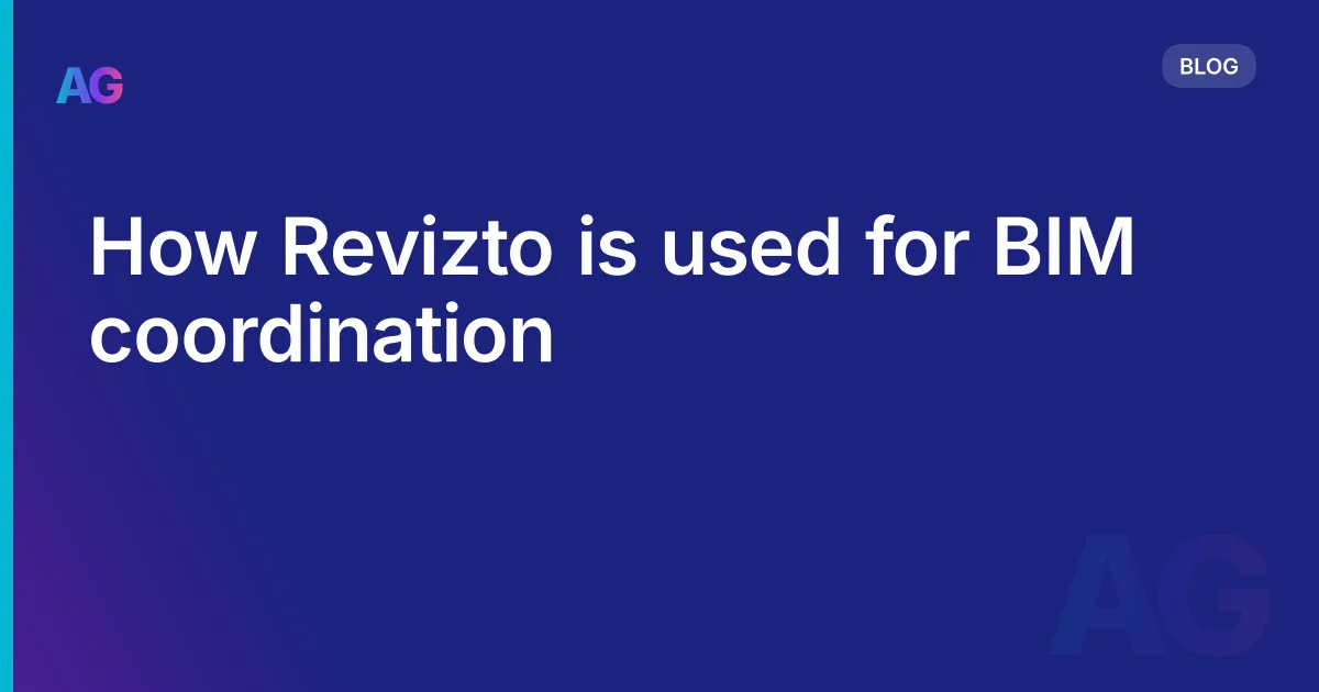 How Revizto is used for BIM coordination