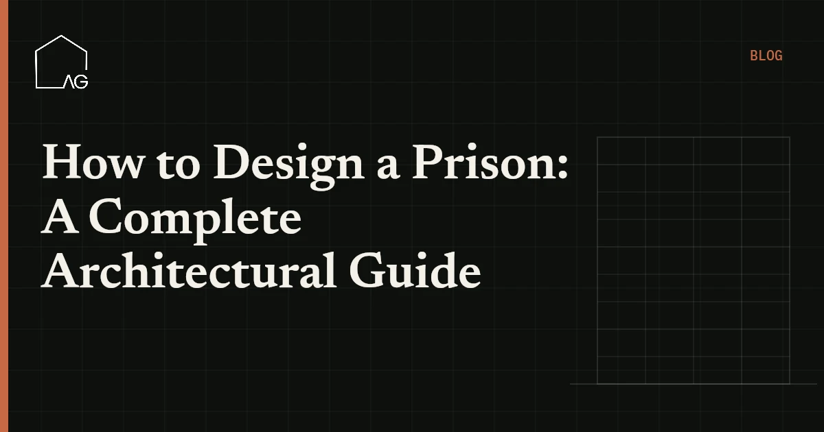 How to Design a Prison: A Complete Architectural Guide